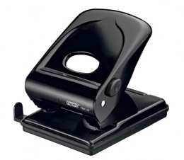 Lyukasztó, kétlyukú, 40 lap, fém, RAPID "FMC40", fekete