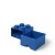 Tárolódoboz, fiókos, LEGO "Brick", kék